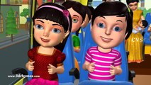 Wheels On The Bus Go Round And Round New - 3D Animation Nursery Rhymes & Songs For Children-rsvGMKpji6w