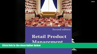 Read  Retail Product Management: Buying and Merchandising  Ebook READ Ebook