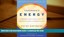 BEST PDF  Tomorrow s Energy: Hydrogen, Fuel Cells, and the Prospects for a Cleaner Planet (MIT