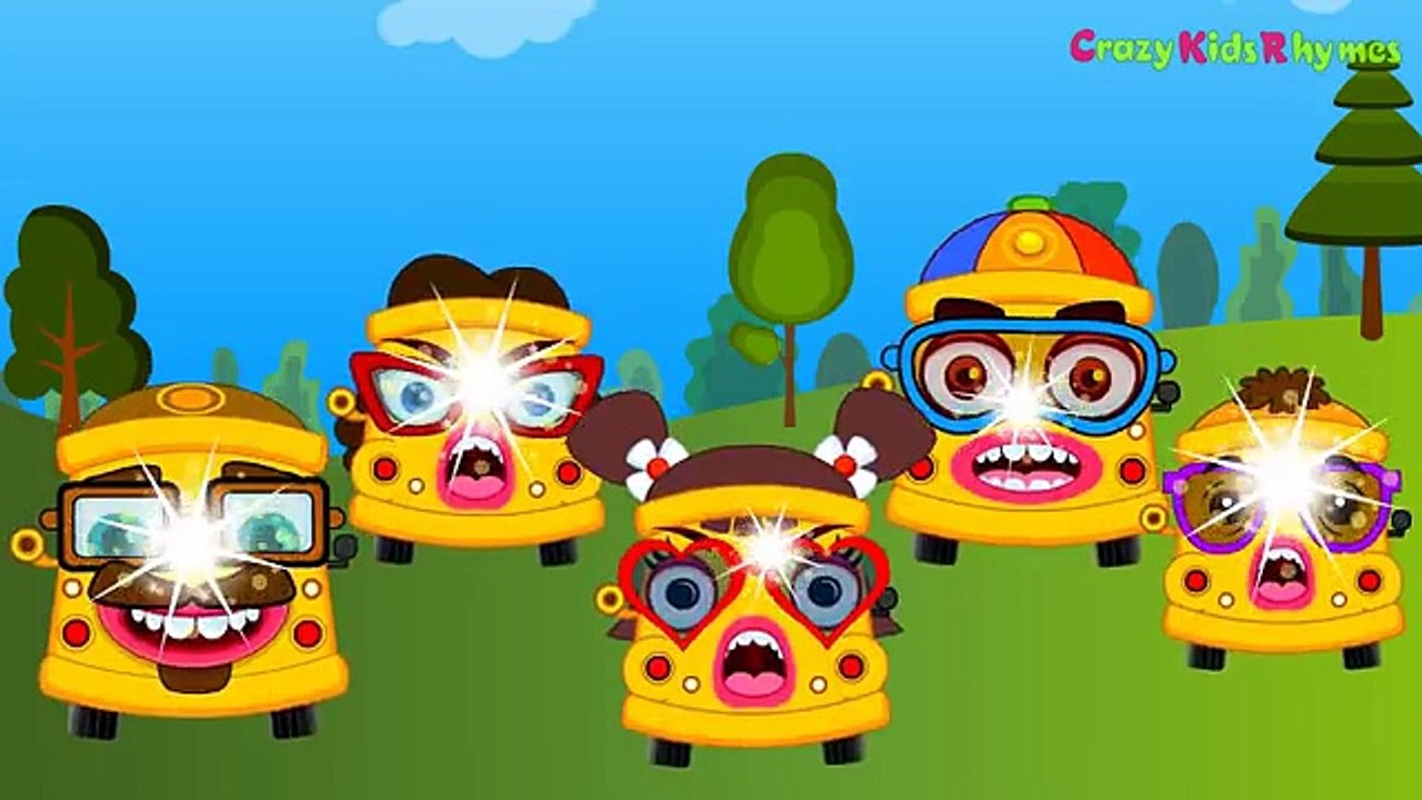 Wheels On The Bus Finger family _ Children Song _ Daddy Finger Family Nursery Rhymes HD[1]