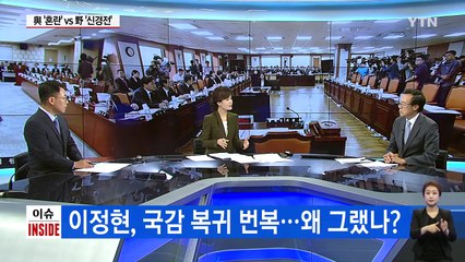 與, 국감 복귀 갈팡질팡...출구 없나? / YTN (Yes! Top News)