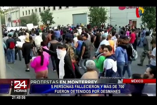 México: saqueos por 'gasolinazo' dejan cinco muertos