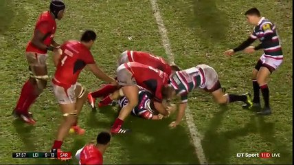 Le contre spectaculaire de Maro Itoje