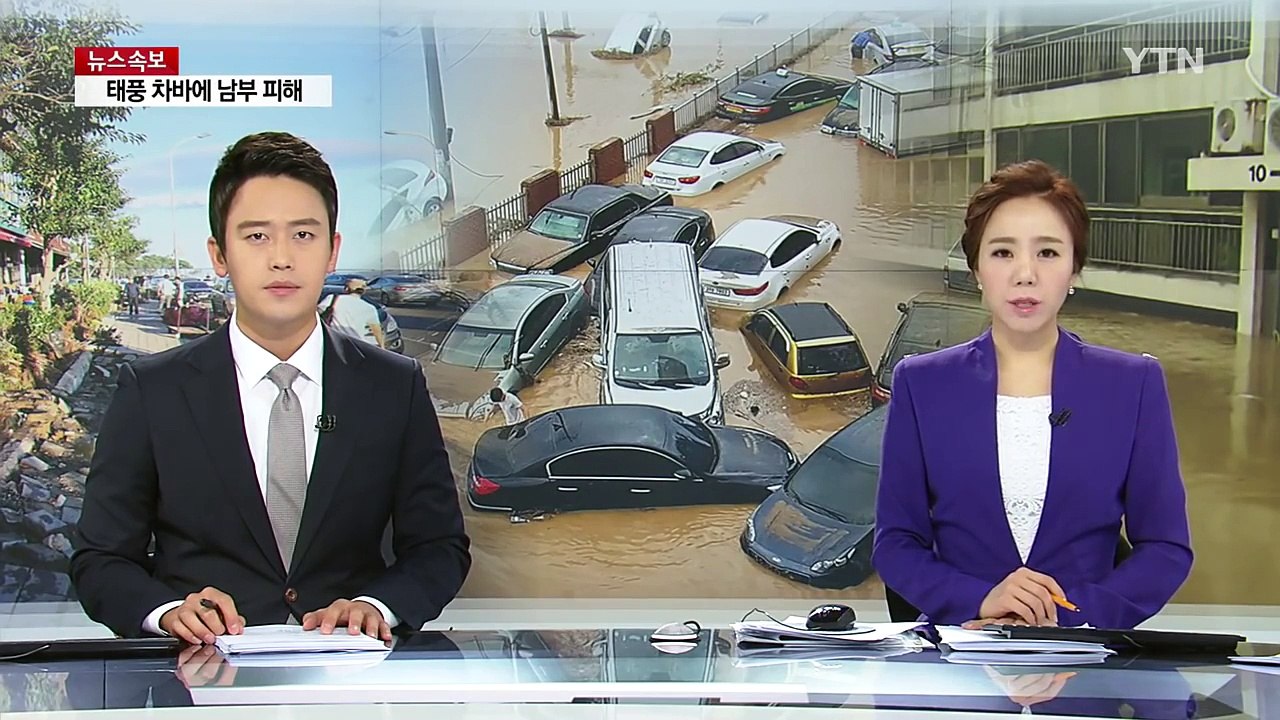 '태화강 둔치는 차량 폐차장'...울산 태풍 피해 현장 / YTN (Yes! Top...