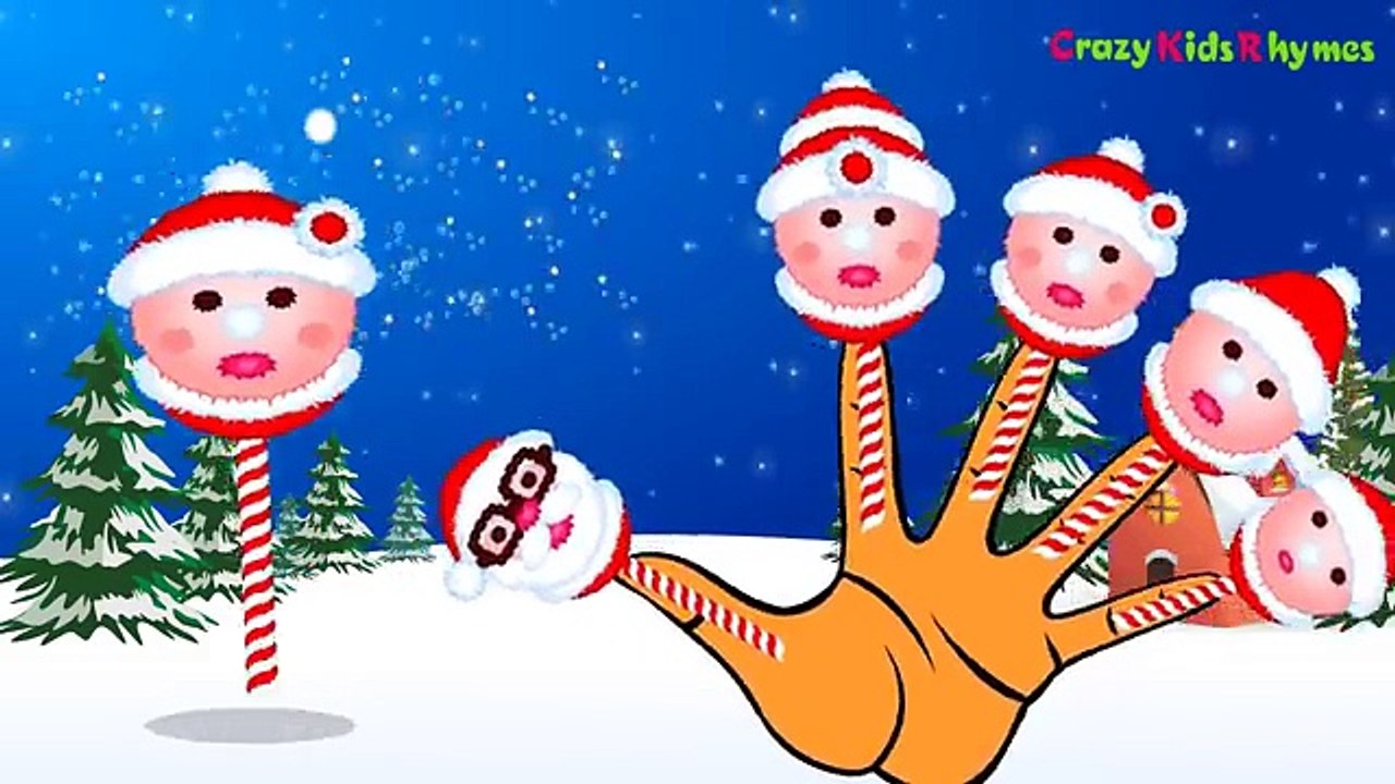 Finger Family (Christmas Finger Family) Nursery Rhyme - Finger Family Song - Children Songs HD