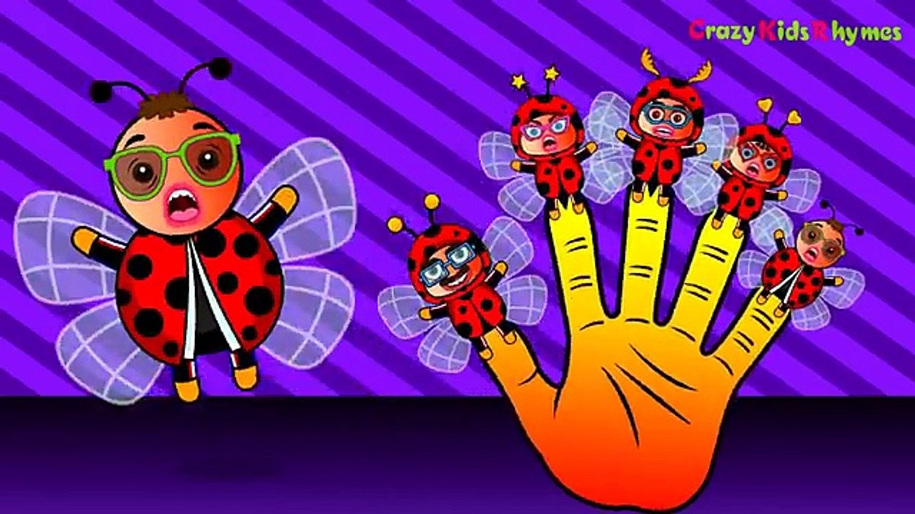 Finger Family Rhymes _ Bugs Finger Family Song _ Daddy Finger Nursery ...