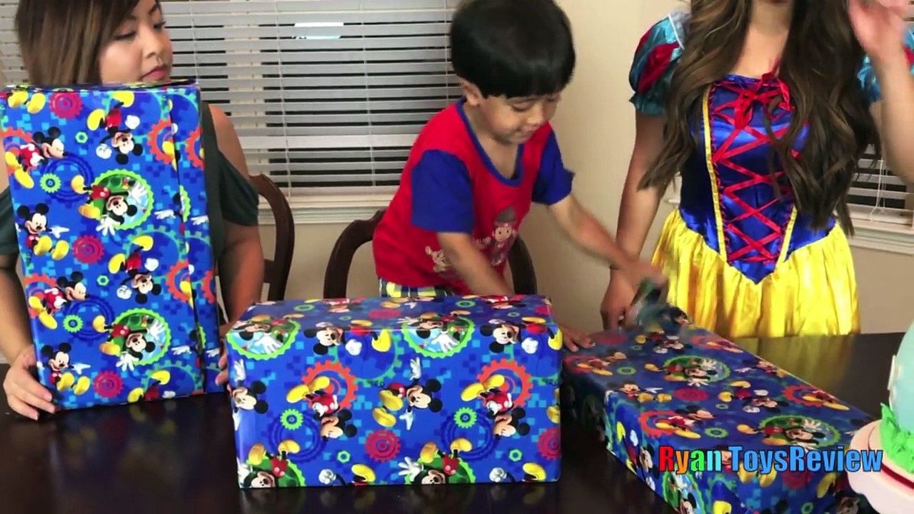 Ryans 5th Birthday Party Surprise Toys Opening Presents Paw Patrol Egg Surprise Smash Birthday Cake