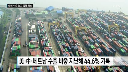 재편되는 수출 '빅3'...미국·베트남 뜨고 중국 지고 / YTN (Yes! Top News)