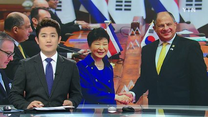 한-코스타리카 정상회담..."FTA 조속 타결·북핵 협력" / YTN (Yes! Top News)