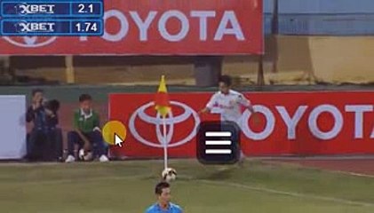 Alvaro Silva Goal - Hanoi T&T vs Than Quang Ninh 2-1 - Vietnam V-League 07-01-2017