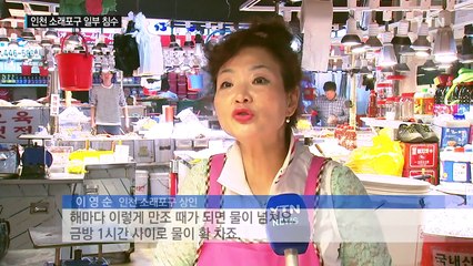 서해안 해수면 수위 최고..."발목까지 물 들어차" / YTN (Yes! Top News)