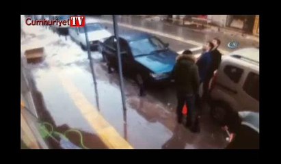 Dehşet veren görüntü... Ölüme böyle baktılar...