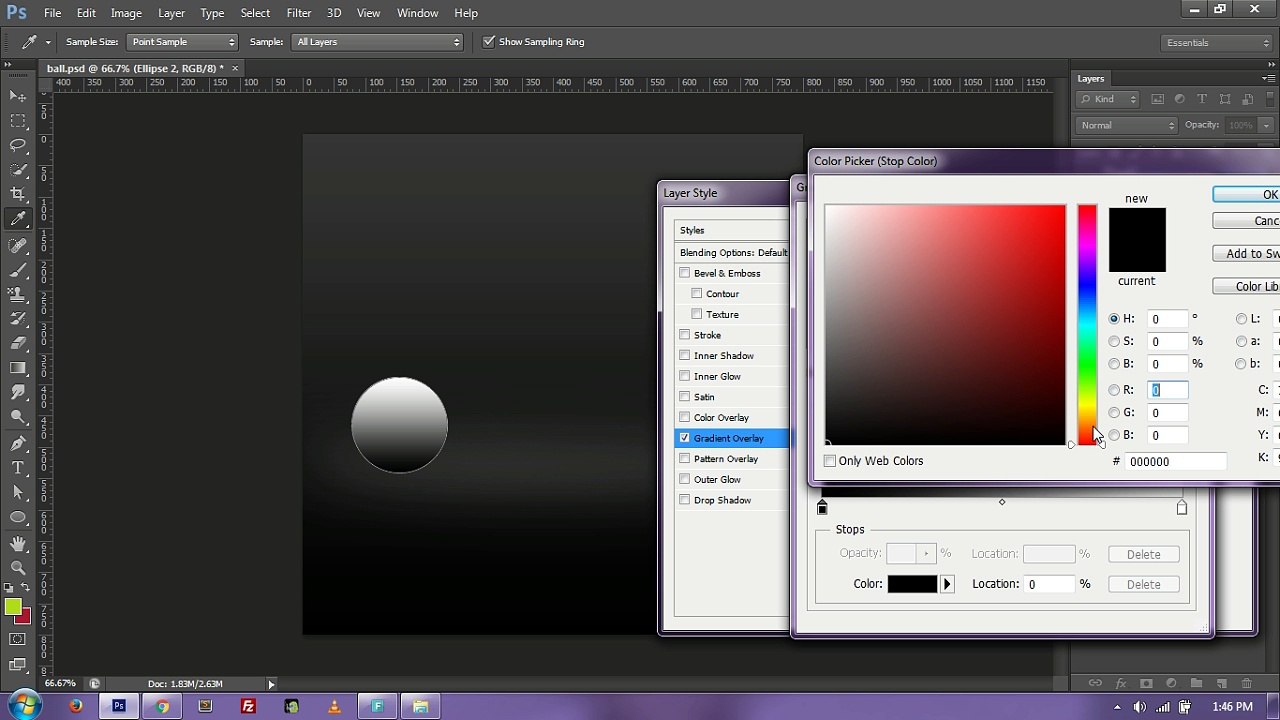 How to create an sphere in photoshop | Photoshop Tutorial