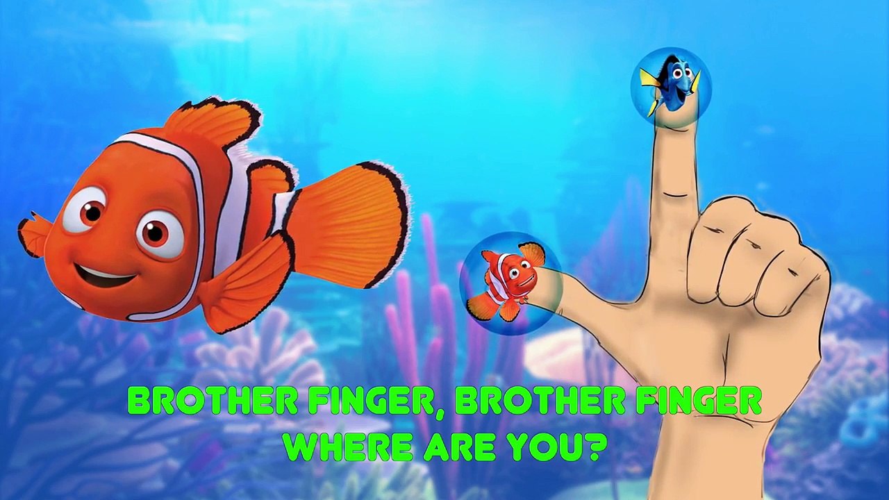 Finding Dory Finger Family song / Nursery rhymes / Songs for kids