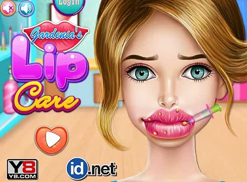 Hospital: Treat lips girl -Cartoon for children-Best Kids Games-Best Baby Games-Best Video Kids