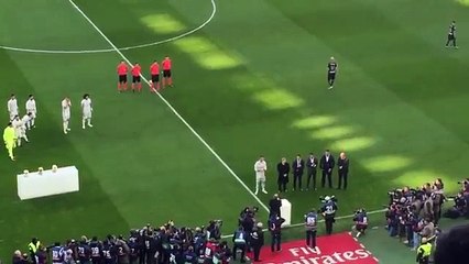 Cristiano Ronaldos 4th Ballon dOr presentation at Bernabeu [HD]