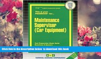 Download [PDF]  Maintenance Supervisor (Car Equipment)(Passbooks) (Career Examination Series) Jack