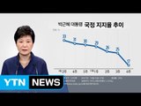 박근혜 대통령 지지율 역대 최저...10%대까지 추락 / YTN (Yes! Top News)