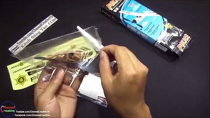 How to Assembling Rubber Band Plane with DIY KIT
