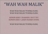 Great Sofi Poetry Wah Wah Malik Tuhinja Rang