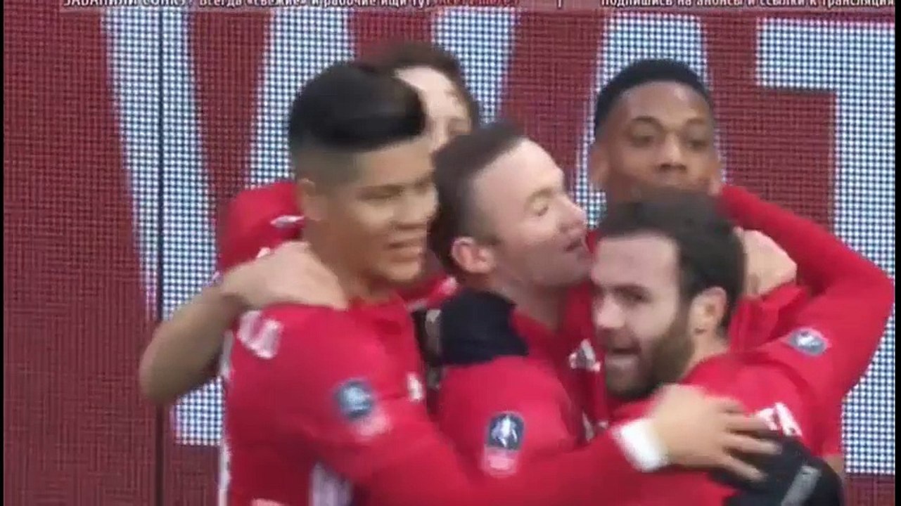 All Goals & Highlights HD - Manchester United 4-0 Reading - 07.01.2017 HD