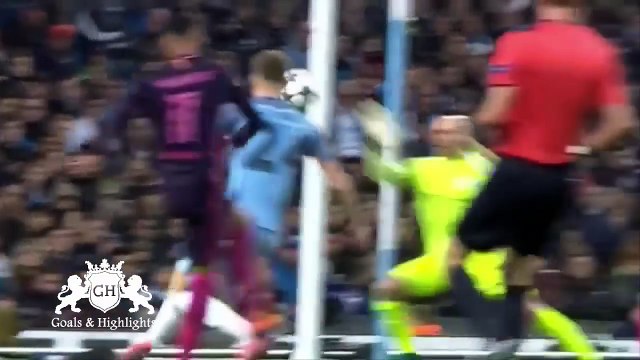 ملخص مباراة مانشستر سيتي وبرشلونة 3-1 دوري أبطال أوروبا 2016-2017