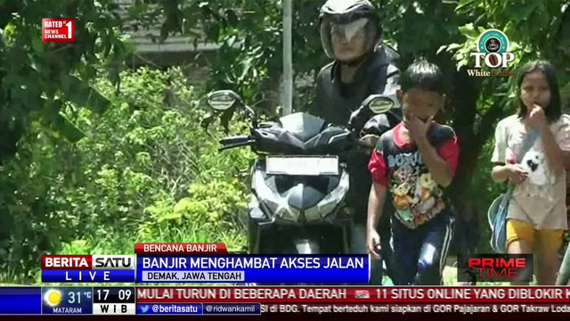 Sepekan Lebih Banjir di Demak Tak Kunjung Surut