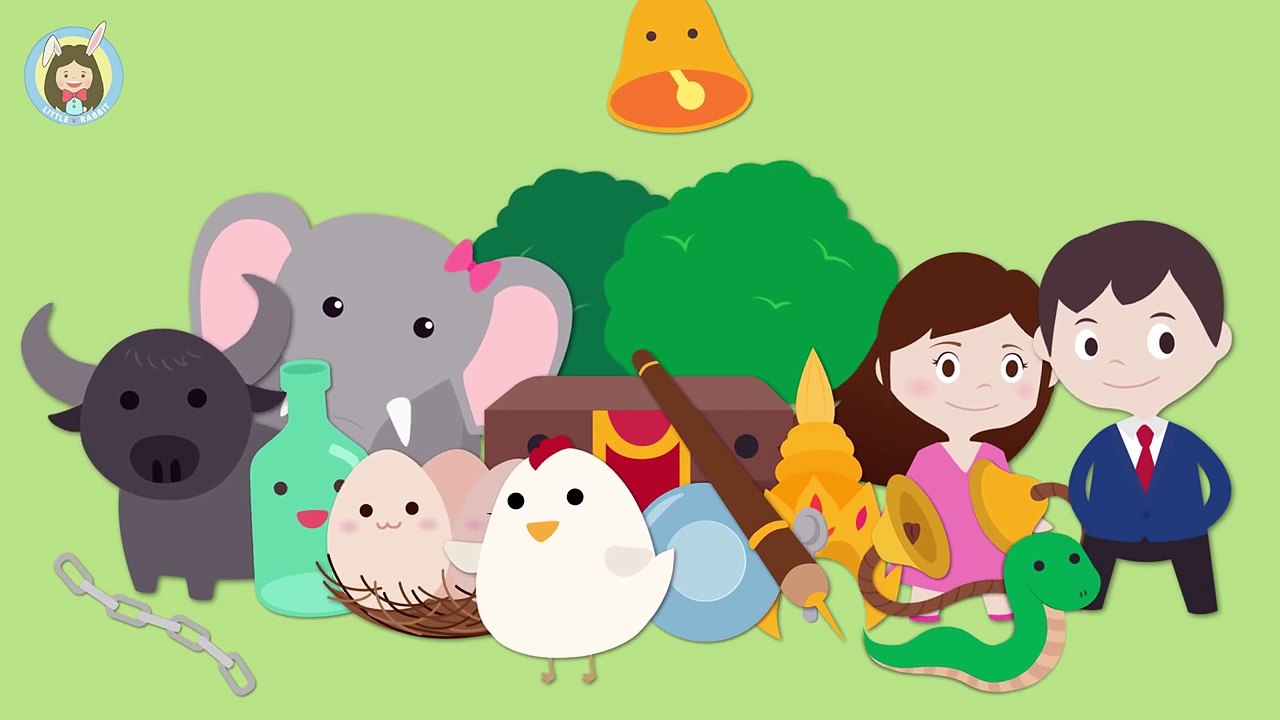 เพลง ก.ไก่ | ก.เอ๋ย กอไก่ | พยัญชนะไทย | ร้องง่าย จำได้แม่นยำ | Thai Alphabet Song by Little Rabbit