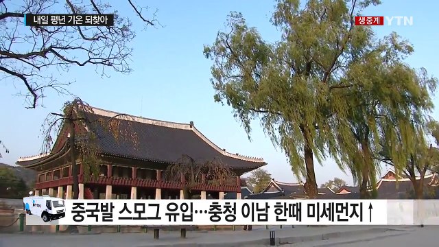 [날씨] 사흘 만에 추위 풀려...미세먼지 주의 / YTN (Yes! Top News)