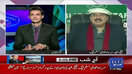 Mera PTI Se Ikhtelaf Hai K ... See What Sheikh Rasheed is Saying in a Live Show ??