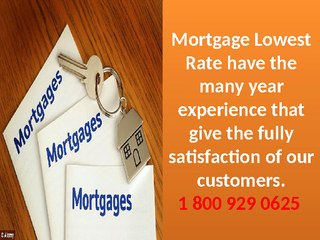 Best Mortgage Rate Brampton