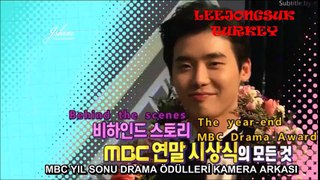 [Türkçe Altyazılı] 2016 MBC DRAMA ÖDÜLLERİ Section TV  Kamera Arkası