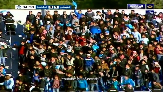 أهداف مباراة الفيصلي 3-0 البقعة - دوري المناصير الأردني 2016_17 الجولة العاشرة
