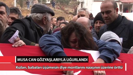 Şehit mübaşir gözyaşlarıyla uğurlandı!