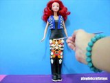 Play Doh Little Mix - Wings Inspired Costume Barbie-Raquelle-Princess Ariel-Keira (Dolls)
