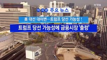 [YTN 실시간뉴스] 美 대선 대이변...트럼프 당선 가능성↑ / YTN (Yes! Top News)