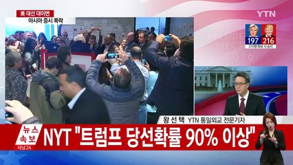 美 대선 트럼프 우세 '대이변' ② / YTN (Yes! Top News)