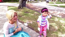 Doctor Baby saves Frozen Elsa, Snow White, Fairy w/ Spiderman, Police funny superhero vide