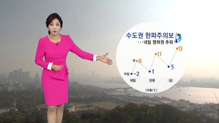 [날씨] 한파주의보 속 찬 바람...내일 영하권 추위 / YTN (Yes! Top News)