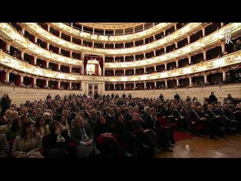 Reggio Emilia - Mattarella al Teatro Romolo Valli (07.01.17)