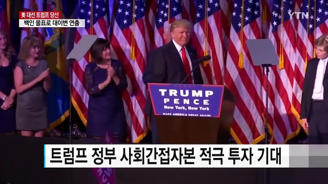 뉴욕 증시, 트럼프 경기 부양책 기대로 상승 / YTN (Yes! Top News)