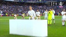 CR7 recebe bola de ouro e é homenageado por Kaká e Ronaldo no Bernabéu