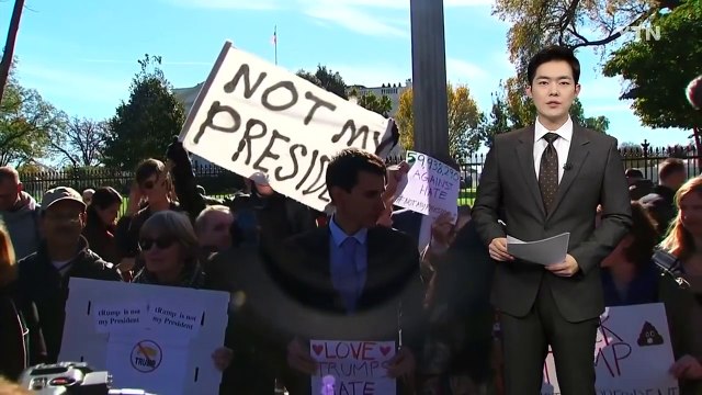 트럼프 반대 시위 뉴욕·워싱턴으로 번져 / YTN (Yes! Top News)