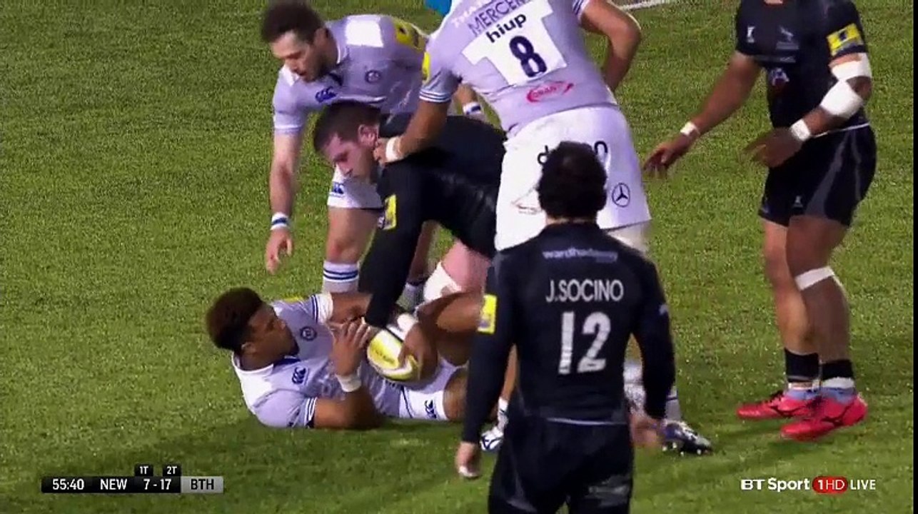 Le pilier Jon Welsh  se prend pour Juan Martin Hernandez