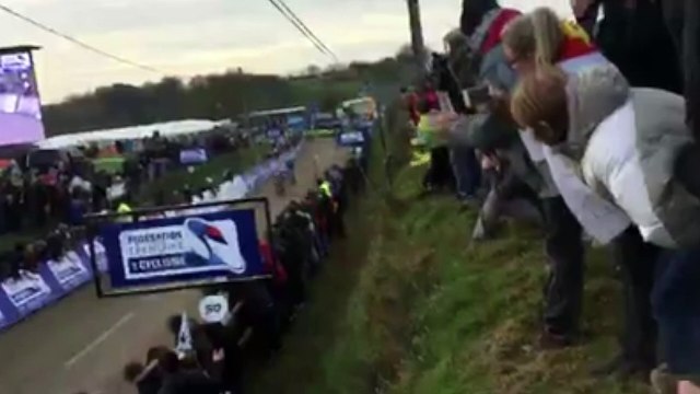 Cyclo-cross - Championnats de France 2017 - Tony Périou champion de France U23 à Lanarvily