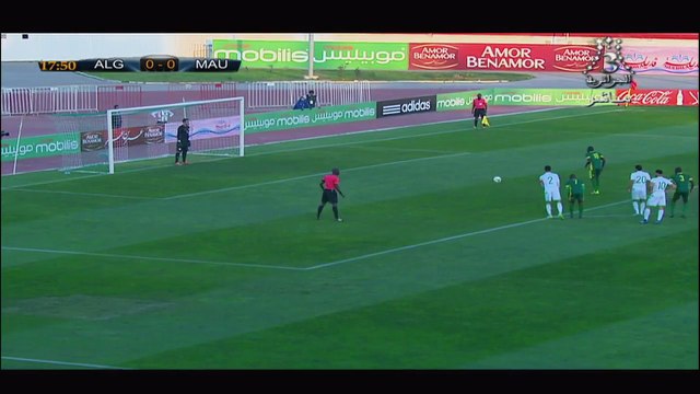 Ouverture du score pour la Mauritanie! Algérie 0-1 Mauritanie
