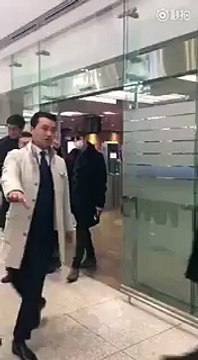 JANG KEUN SUK AT INCHEON AIRPORT ARRİVAL TO GUANGZHOU AIRPORT CHİNA 07.01.2017