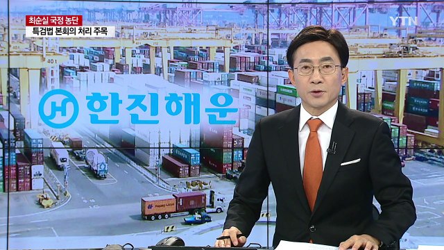 野, 한진해운 법정관리 과정 최순실 개입 의혹 제기 / YTN (Yes! Top News)