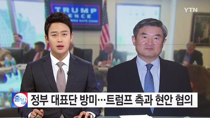 정부대표단 방미...트럼프 측과 '한미동맹·북핵' 협의 / YTN (Yes! Top News)