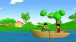 Row row row your boat | 3D Animation | English Nursery Rhymes for Children